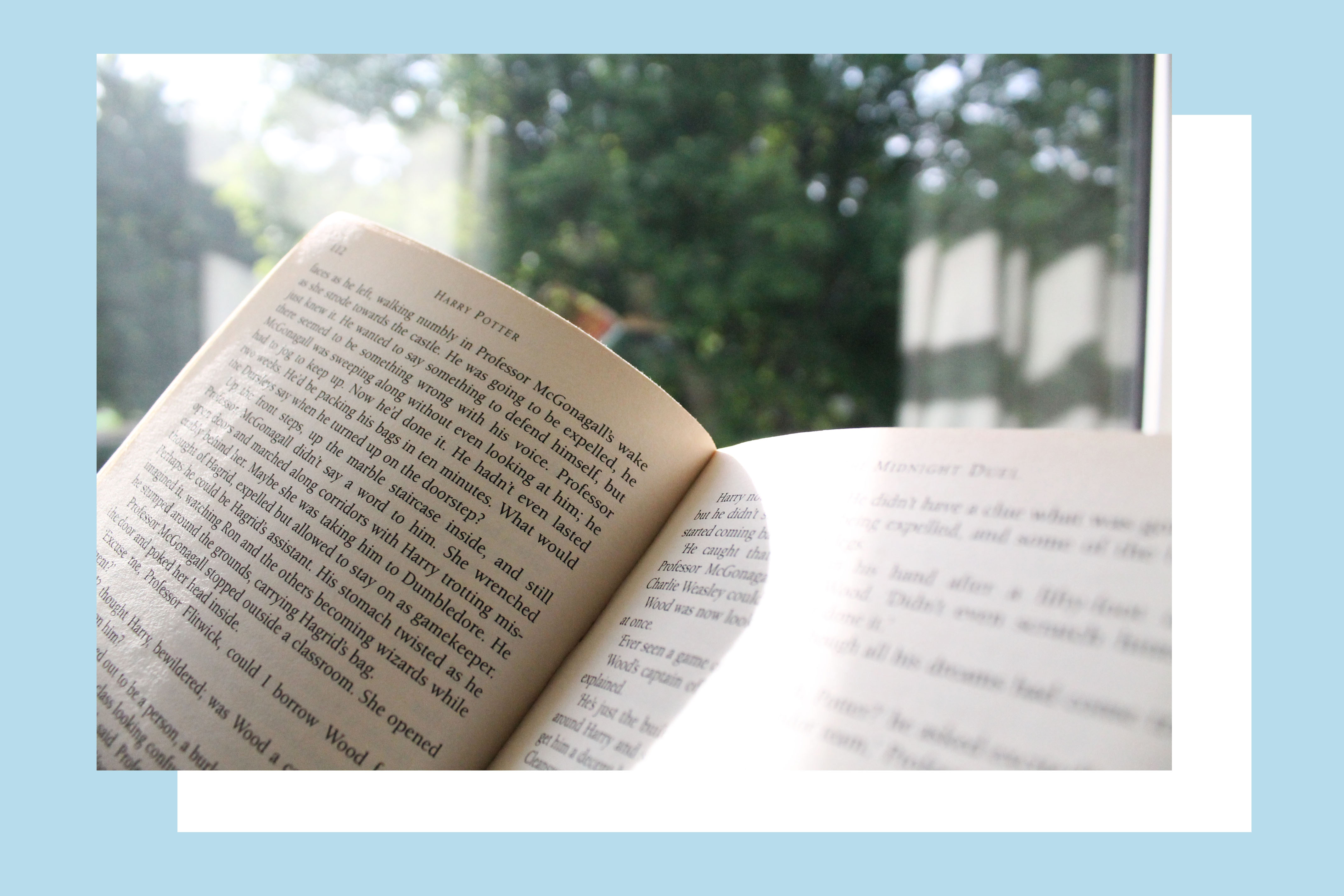 Page example from Harry Potter and the Philosopher's Stone by J K Rowling