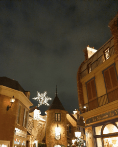 France Pavilion at night, EPCOT