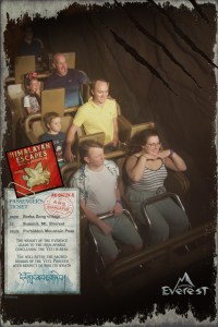Rosie & Rory on Expedition Everest | rosie abigail