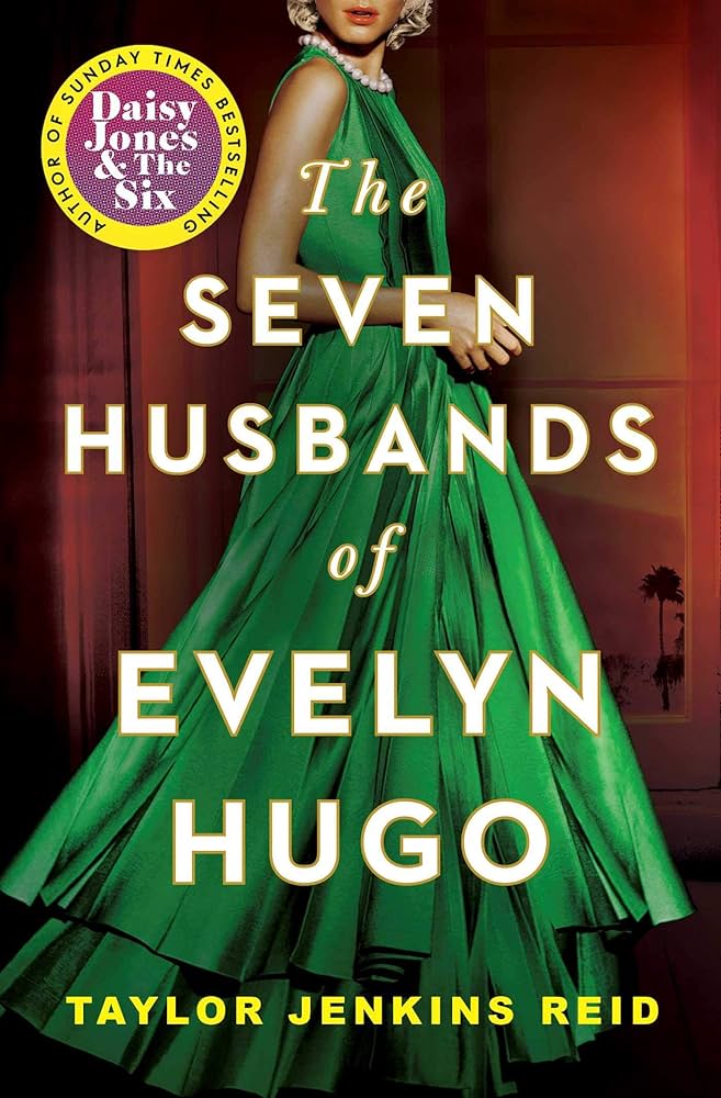 The cover of 'The Seven Husbands of Evelyn Hugo by Taylor Jenkins Reid'